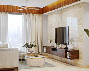 Compact Size Modern Style Living Room